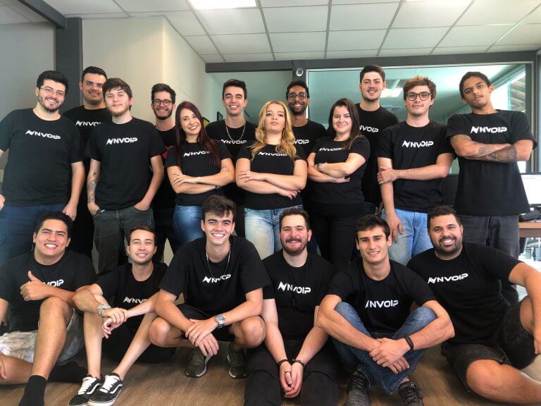 Foto do Time da Nvoip em 1103220