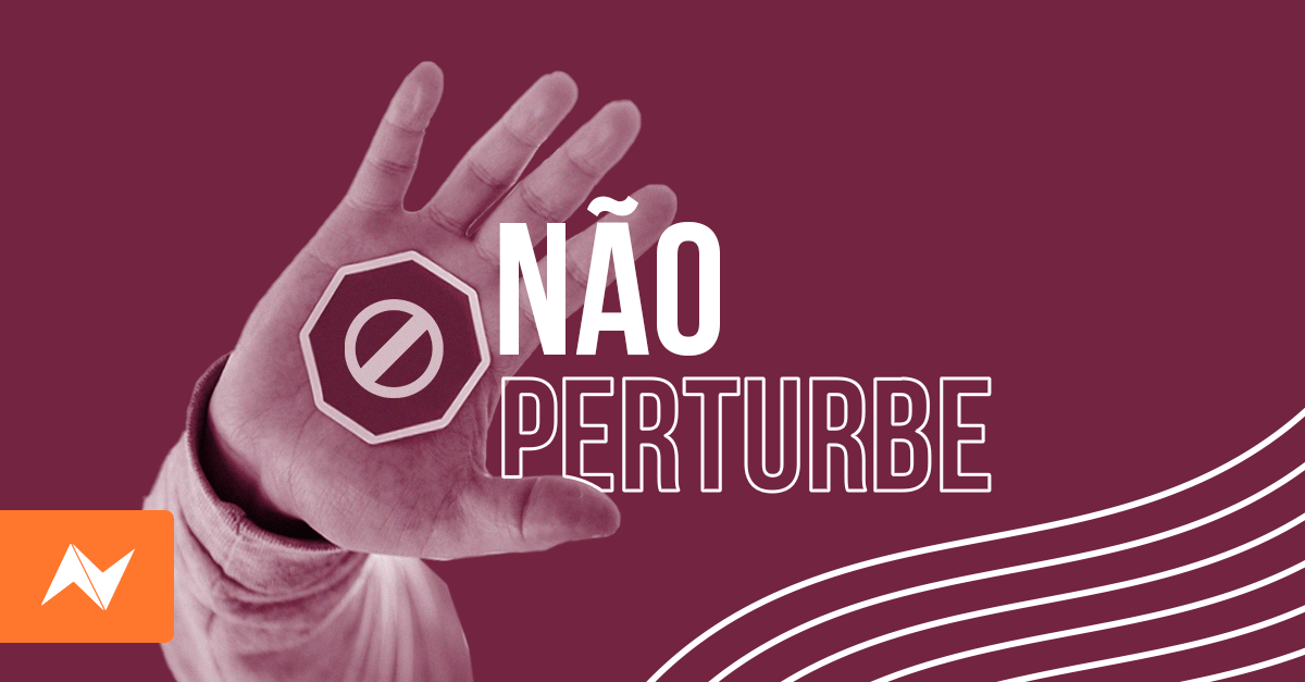 não_perturbe