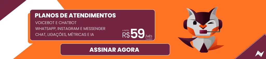 Banner Planos de Atendimento a partir de R$59/mês/usuário