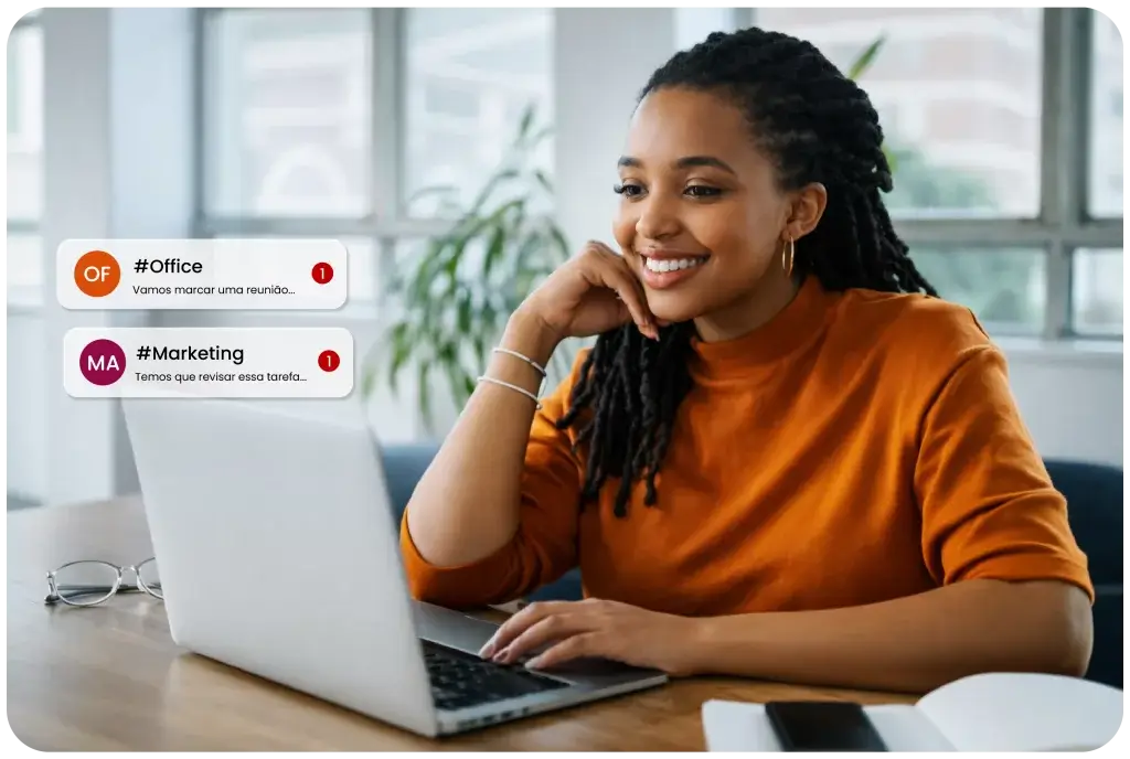 Chega de mensagens perdidas e grupos desorganizados
