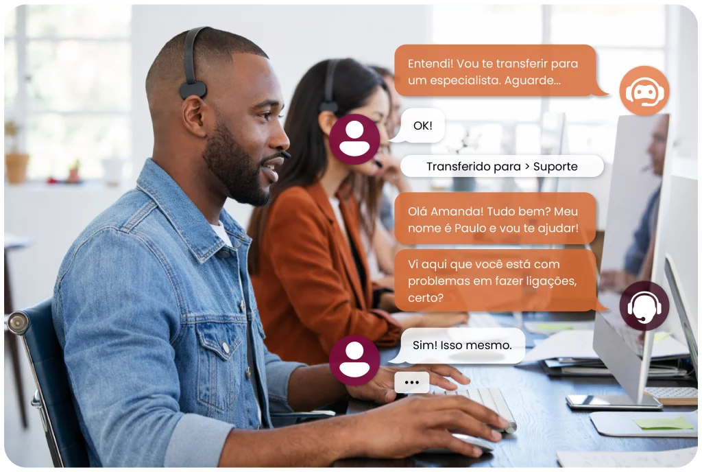 Seu atendimento com a cara da sua empresa