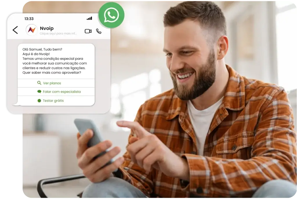 Seus clientes estão no WhatsApp. Alcance todos eles de uma só vez.