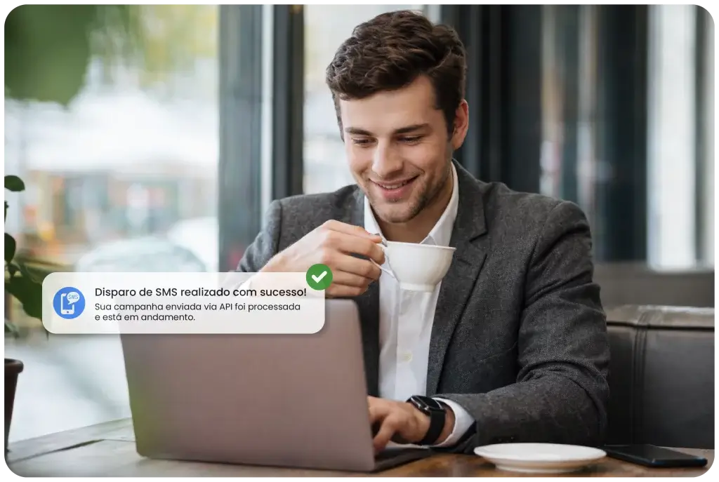 Conecte o SMS diretamente ao seu sistema