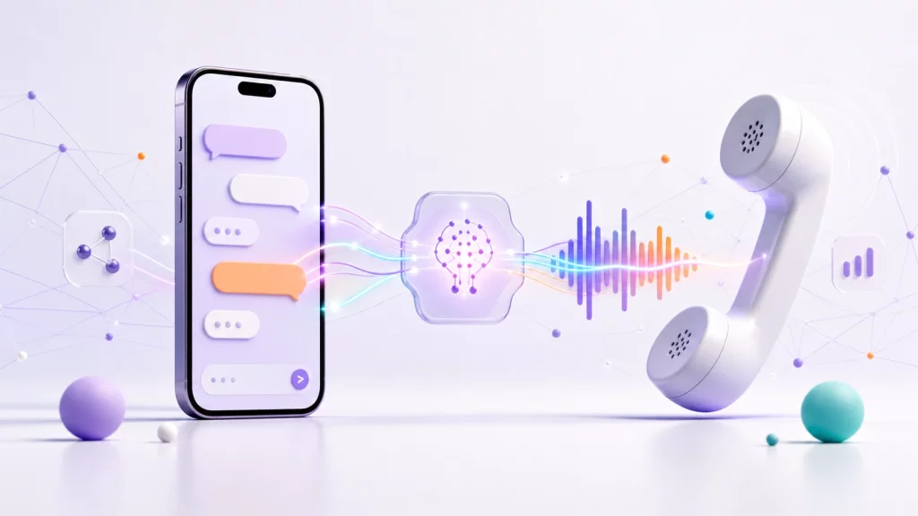 IA conversacional conectando chatbot e voicebot no atendimento da Nvoip
