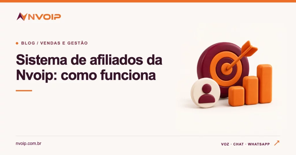 Sistema de afiliados da Nvoip: como funciona