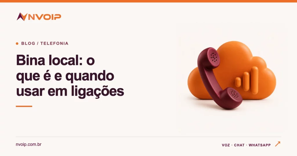 Bina local: o que é e quando usar em ligações